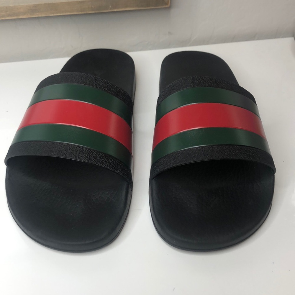 Sold on EBay Authentic Gucci Mens slides